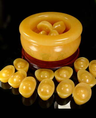 Amber Bead Ornament