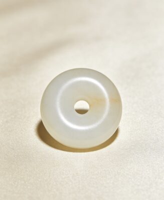 Hetian Jade Peace Buckle Pendant