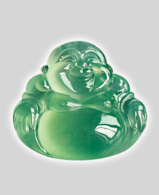 Jadeite Maitreya Buddha Ornament